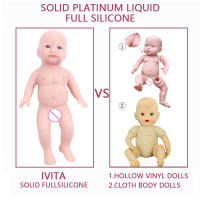 Muñeca de Bebé Renacida de Silicona 100% Realista IVITA 6.49 pulgadas, 123g - details 5