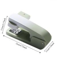 Grapadora de escritorio giratoria de 360 ​​grados, uso 24/6, 26/6 grapas, máquina grapadora giratoria de fácil uso, portátil, resistente - details 0