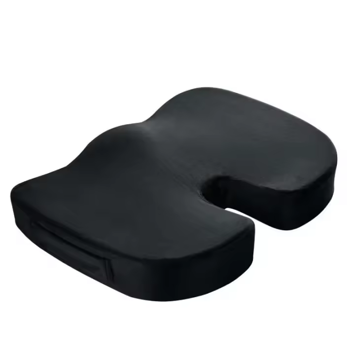 Cojín de asiento de espuma viscoelástico, y suave Cómodo, almohadilla de masaje para Silla ortopédica, coxis para el hogar y la Oficina - 1