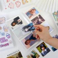Álbum de fotos transparente de alta calidad de 3 pulgadas, de PP, con múltiples bolsillos intersticiales esmerilados, para colección de tarjetas DIY, regalos. - details 2