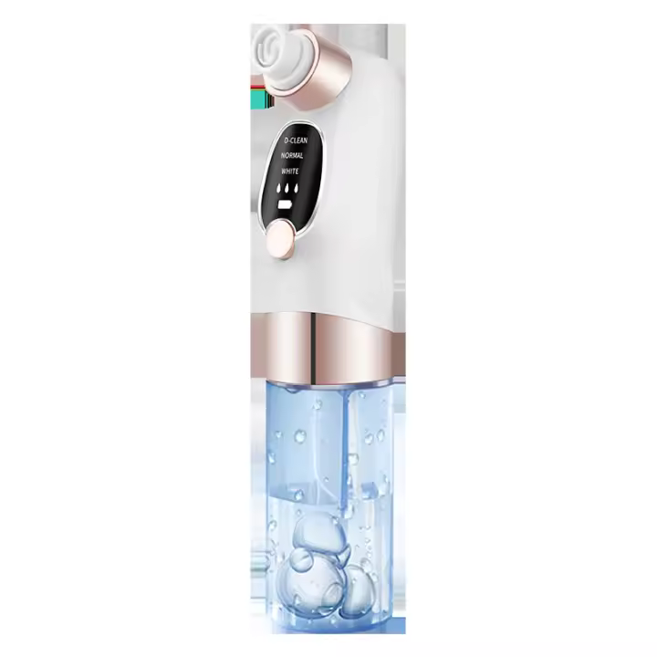 Herramienta de Cuidado de la Piel Facial de Belleza Burbuja Pequeña, Oxígeno Transfronterizo, Exfoliante de Poros, Inyección de Belleza, Limpieza Eléctrica Doméstica - 1