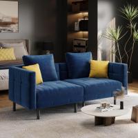 Sofá Cama de Terciopelo Versátil y Comodable para Sala de Estar, Dormitorio y Gabinete - details 10