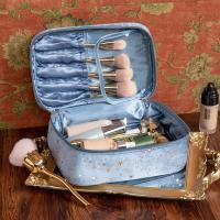 Soft Star-Bolsos de mano multifuncionales para lavado de bronce, bolsas de lápiz labial de gran capacidad, estuche de aseo, bolsa de cosméticos de terciopelo, bolsa de maquillaje - details 5