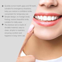 Las prótesis dentales decorativas mejoran la belleza de las sonrisas con materiales cómodos, permitiendo una sonrisa natural. - details 9