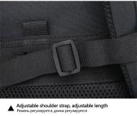 Mochila Táctica Impermeable de 50L Diseño Sólido de Nylon Ideal para Senderismo, Camping, Viajes Deportes y Exteriores - details 20
