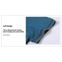 Verano de negocios simple ocio polo transpirable de los hombres de manga corta tops - details 5