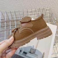 Zapatos de cuero para niñas, de estilo británico calzado de moda, fondo suave, antideslizante, versátil, Chic, Otoño, 2024 - details 7