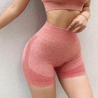 Pantalones cortos deportivos de cintura alta para mujer, mallas push up para gimnasio, ropa de yoga - details 4