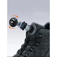 Botas de Trabajo para Hombres Zapatos de Acero con Botones Giratorios Botas de Seguridad - details 7