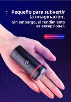 Mini Afeitadora Eléctrica Portátil Pistola de Acero Small Ideal para Hombres Tecnología de Viaje - details 2
