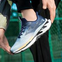Zapatos deportivos para hombre, transpirables, cómodos, de malla, antideslizantes, resistentes al desgaste, suela suave acolchada, zapatos ligeros para correr para hombre - details 14