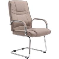 Cantilever Attila Tapizada En Tela y con Base De Metal I Silla De Conferencia con Reposabrazos, Color:Negro/Negro - details 11