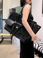 Bolsa de mano Neutral Spice Girl, nueva, de gran capacidad, para viajes diarios, de cuero, estilo punk, con cierre y asa de ala. - details 22