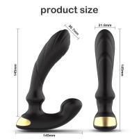 Empaque privado SEXY Control remoto Masajeador de próstata masculino Vibradores de tapón anal Masturbador masculino Vibrador de consolador Juguete sexual para mujer - details 12