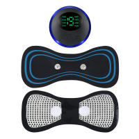 Masajeador de Cuello de Baja Frecuencia Almohadilla 5 Piezas Estimulador Muscular Eléctrico Para Alivio del Dolor de Cuello Masaje de Cuerpo y Espalda Raspado - details 9