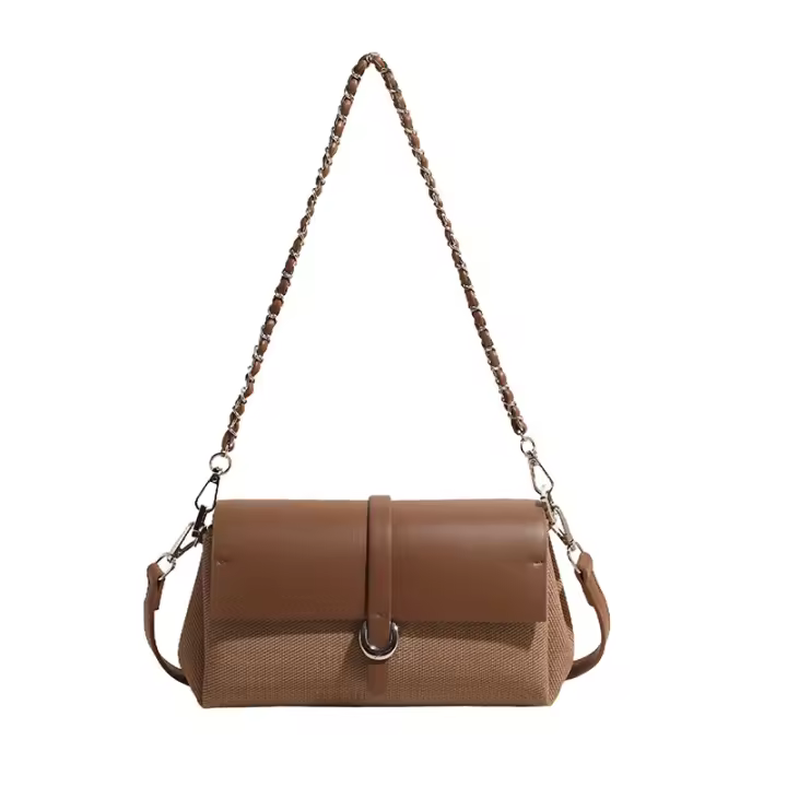 2025 Nuevos Bolsos de Cuero Suave para Señoras, Bolsos de Hombro de PU para Señoras, 4 Colores a Elegir - 1