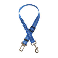 Cinturón De Seguridad Para Perros De Nylon Duradero Ajustable Y Reflectante Para Viajes En Coche Para Pequeños Y Grandes Perros Y Puppies Lead Elástico Para Bulldog Francés - details 7