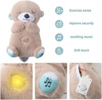 Muñeco de Panda para Niños con Movimientos de Respiración y Música Figura de Dibujos Animados de Algodón Tencel Ayuda de Dormir con Luz y Sonido Regalos de Navidad y Celebración - details 2