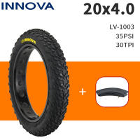 20 "20x4,0 de ancho moto de nieve bicicleta playa bicicleta eléctrica exterior tubo interior antideslizante Harley todoterreno neumático ancho 30TPI - details 9
