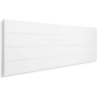 Estilo Vintage Blanco Mueble de Cama de Cabeza Tablas Horizontales Organización y Orden - details 0