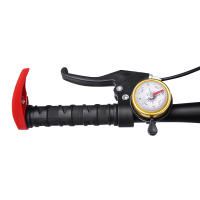 Bicicleta de Montaña de Acero de Carbono Ajustable a la Altura Estilo Urbano con Frenos de Caliper, Botella de Agua, Compas Material de Acero al Carbono Deportes y Exteriores - details 11