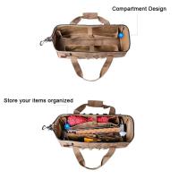 Bolsa de herramientas de almacenamiento de boca ancha de gran capacidad para acampar, bolsa de equipo impermeable - details 4