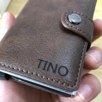 Billetera de fibra de carbono para hombre, Tarjetero con grabado de nombre gratis, Mini billetera delgada, monedero pequeño, 2024 - details 36