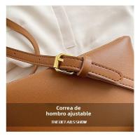 Nueva textura de alta calidad, bolso de hombro con carácter, bolso de mujer de tendencia de moda Retro de gran capacidad - details 3