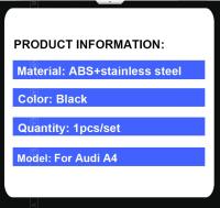 Soporte de Montaje de Dispositivo Electrónico Portátil Vtear Soporte de Montaje Ventilado para Audi A4 2017 Soporte de Metal ABS+ No Impermeable - details 1