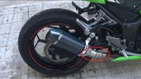 Adaptador de Tubo de Escape de Motocicleta Ninja 400 ABS de Kawasaki Sección Mediana de Colector de Escape Deslizable de Marca RESPRACE Hecho en China - details 4