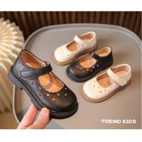 Zapatos de cuero para niña, calzado de vestir suave y Chic, con recortes de corazón, Princesa, Moda de Primavera y otoño, 2024 - details 4