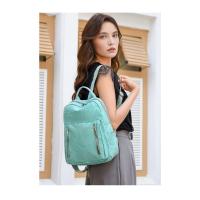Mochila para mujer, nuevo estilo, ligera, de gran capacidad, sencilla, de PU, mochila versátil y de moda para mujer. - details 9