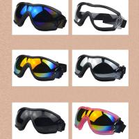Gafas de sol para perros con correa ajustable, antiniebla, impermeables, gafas para mascotas, marco Flexible, protección contra el polvo, gafas para perros medianos y grandes - details 6