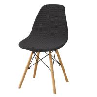 Funda elástica para silla de comedor, funda de asiento sin brazos, Color sólido, boda, Hotel, banquete, 1 unidad - details 0