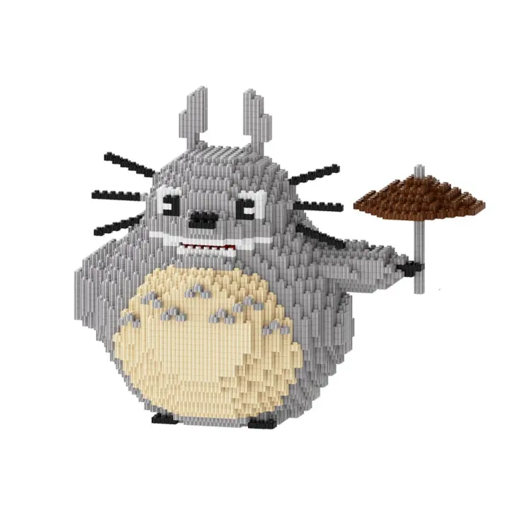 Bloques de Construcción Totoro Rompecabezas 3D Regalo Perfecto para Niños Juguete de Película - 1