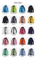 MAGCOMSEN-Chaqueta de esquí impermeable para mujer, abrigo de nieve con aislamiento, cálido, a prueba de viento, con capucha, forrado de lana, Invierno - details 12