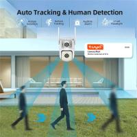 Cámara Tuya 10MP De Doble Lente 5G Wifi PTZ Para Exteriores 4K Con Doble Pantalla, Protección De Seguridad, Cámaras IP, Visión Nocturna A Color, Videovigilancia - details 5
