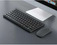 -Kit de teclado y ratón inalámbrico, 2,4G, en español, Combos Mini portátiles de escritorio para iPad, teléfono móvil, PC, tableta, portátil - details 11