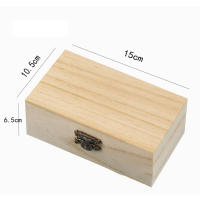 Caja de Madera de Alta Calidad S/M/L con Tapa Artesanal y Encaje Cuadrado para Decoración del Hogar y Almacenamiento de Suministros - details 28