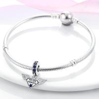 Abalorios de Encanto para Mujeres de Plata de Ley 925 Viaje Angel Love Boy Ajustables de 3mm Collar Original Pulsera DIY Joyería - details 9