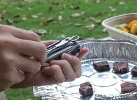 Juego de cubiertos multifuncional, villa de camping plegable portátil, cuchillo de acero inoxidable, tenedor, cuchara, abrelatas, equipo para exteriores - details 12