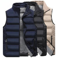 Chaleco cálido de alta calidad de marca para hombre, marca de moda de lujo de otoño e invierno, chaqueta sin mangas a prueba de viento para exteriores - details 5