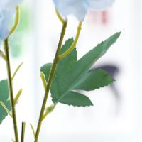 Flor de peonía Artificial de 63cm, rama de flor de peonía de seda elegante de plástico hecha a mano, 5 tenedores, flor falsa, decoración para el hogar y el jardín - details 5