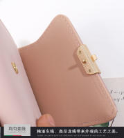 Cartera pequeña para mujer, nuevo diseño de nicho, tarjetero fresco de estilo coreano para estudiante, monedero plegable, Mini - details 21