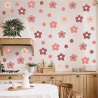 Pegatinas de Pared con Luz Colgante de Pájaro y Flor Decoración de Habitación Vibrante - details 7