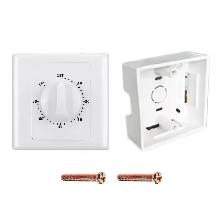Temporizador interruptor mecánico de minutos, cuenta atrás, apagado automático - 1