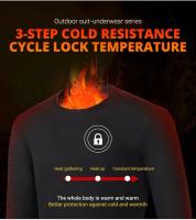 Conjunto de Ropa Interior Calentada en Invierno Chaqueta Eléctrica USB para Hombres y Mujeres - details 2