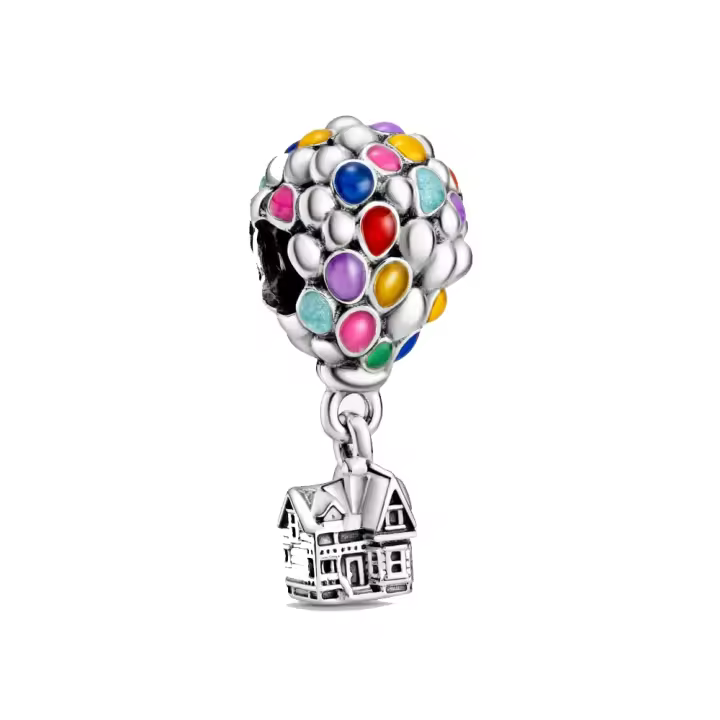 Abalorio colgante que cambia de Color para fabricación de joyas, Pulsera Original de Plata de Ley 925 - 1
