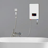 Calentador de Agua Eléctrico sin Tanque 6500 W, Instantáneo, Digital, 55 ℃, Voltaje 220 V - details 8