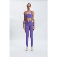 Leggings de cintura alta para fitness, pantalones de yoga elásticos para mujer, ropa deportiva, leggings ajustados para fitness - details 11
